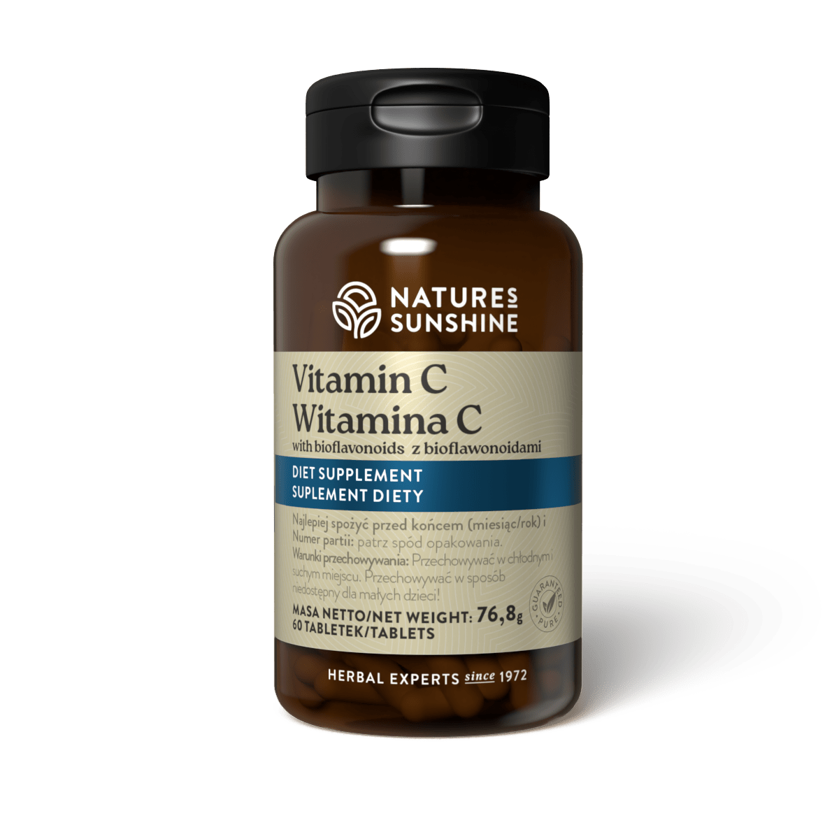 Vitamin C with bioflavonoids (60 tabl.) Nature's Sunshine NSP 1 Witamina C z bioflawonoidami (60 tabl.) Nature's Sunshine NSP
